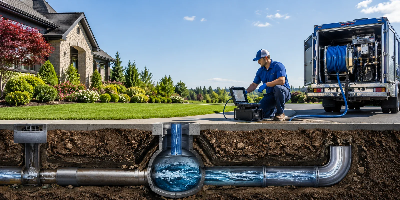 Drainage restoration information for Karthaus, PA